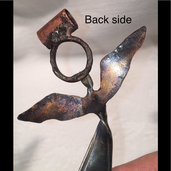 Vintage Jewelry - 🦋New Listing🦋Rustic Angel Spoon Pendant